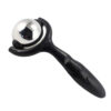 NNEOBA Stainless Steel Massage Ball Roller Deep Tissue Therapy Black