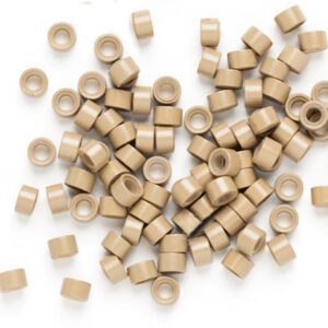 Silicone Micro Ring 7# Light Brown AFROline